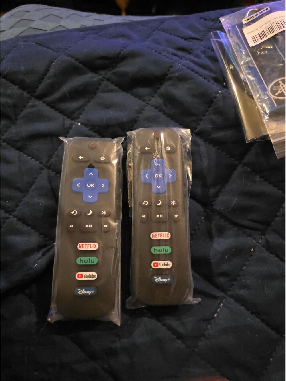 2 Pack Replacement for All Roku TV Remote Compatible for TCL-ONN-Hisense-Roku US